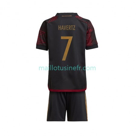 Maillot de Foot Allemagne Havertz 7 Extérieur Coupe du monde 2022 - Enfant Maillot de Foot Allemagne Havertz 7 Extérieur Coupe du monde 2022 - Enfant